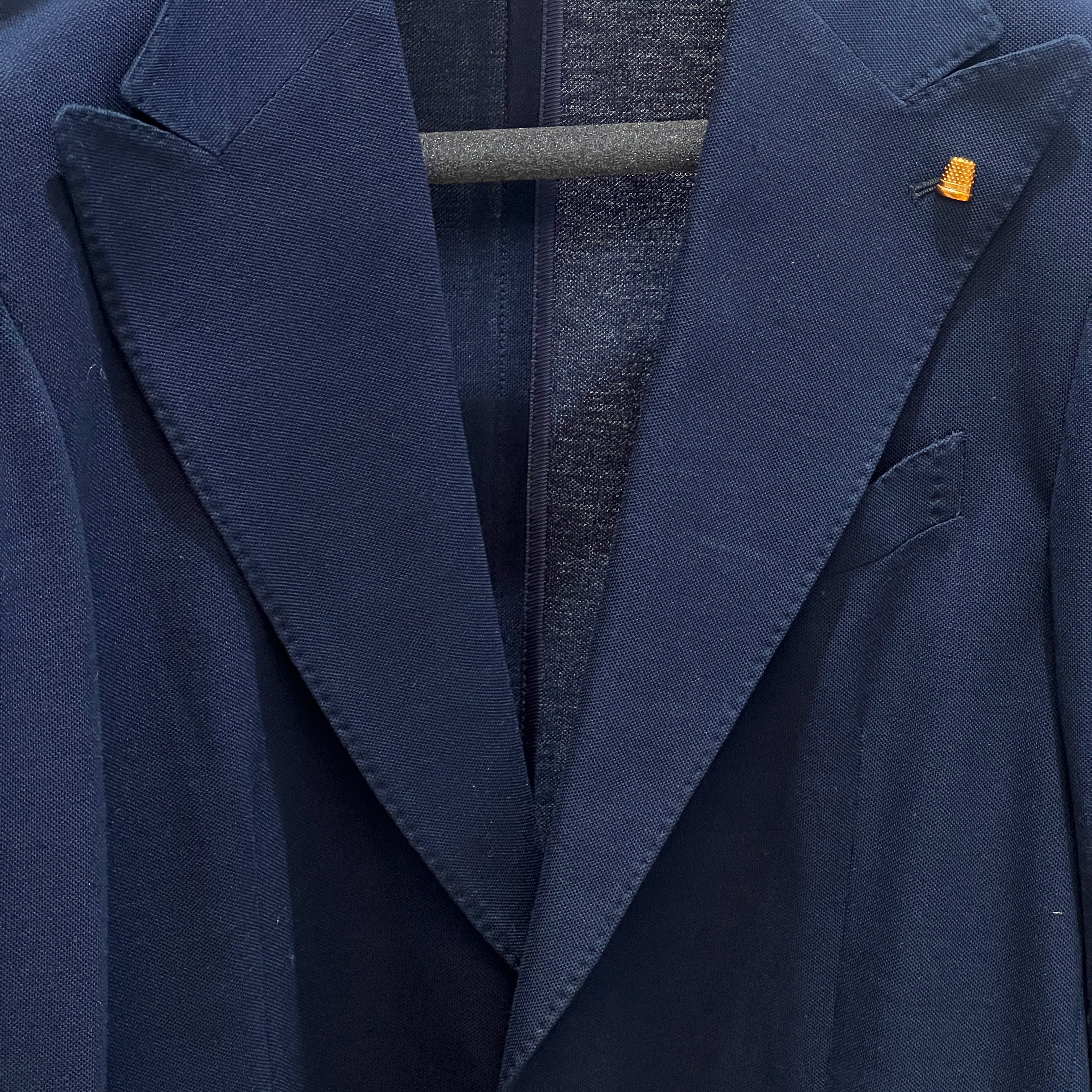 CUPRO BLAZER - NAVY