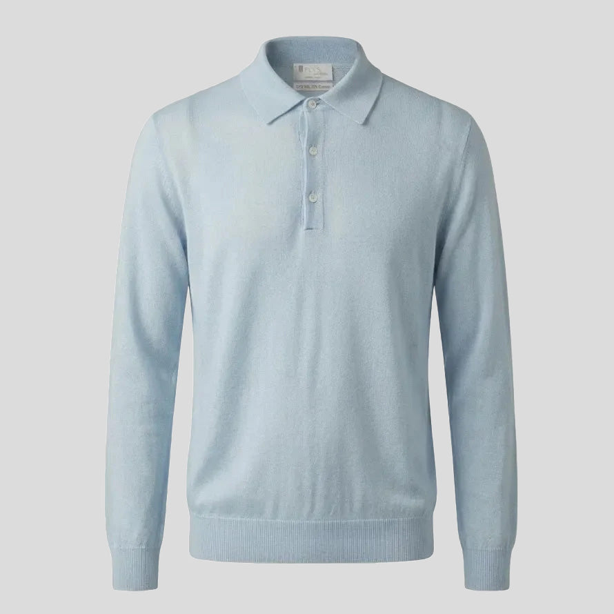KNITED POLO SHIRT - BREZZA MARINA