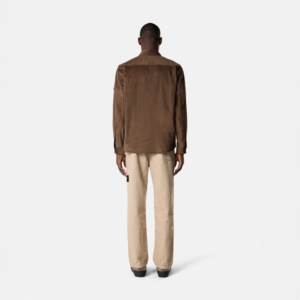 ORGANIC COTTON CHINO TROUSERS  - DESERT