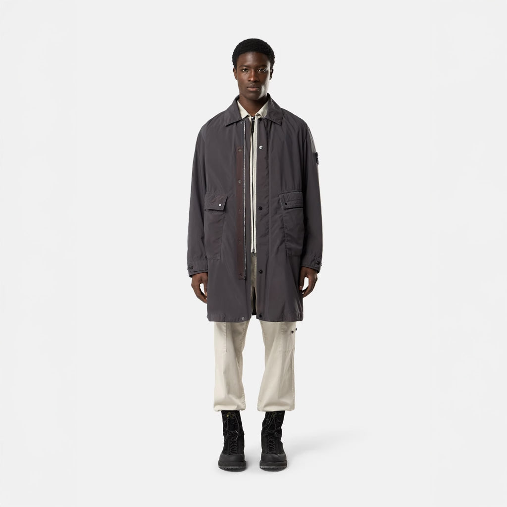 LIGHT COMPACT TOUCH POLY-TC COAT WITH ANTI DROP - CHARCOAL