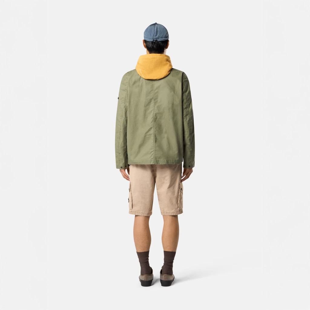 ORGANIC COTTON CARGO SHORTS - DESERT