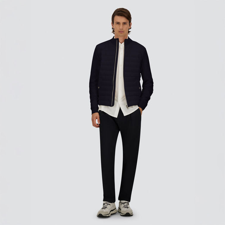 CARDIGAN IN WOOL & SILK