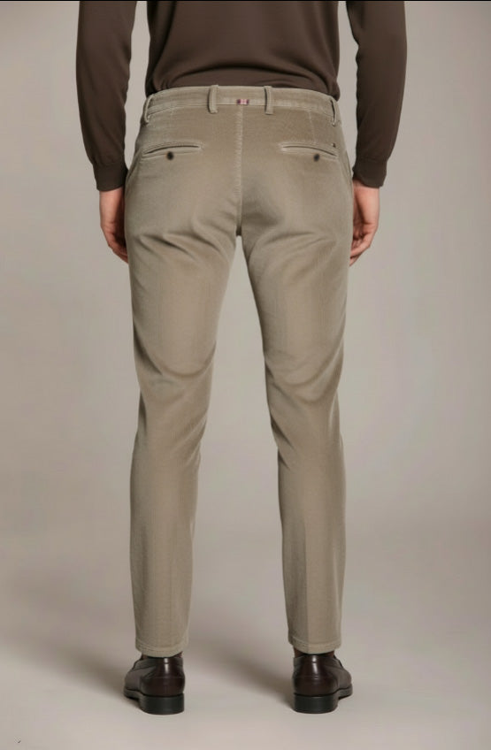 PF-MILANO JOGGER SLIM FIT CHINO PANTS - DARK BEIGE