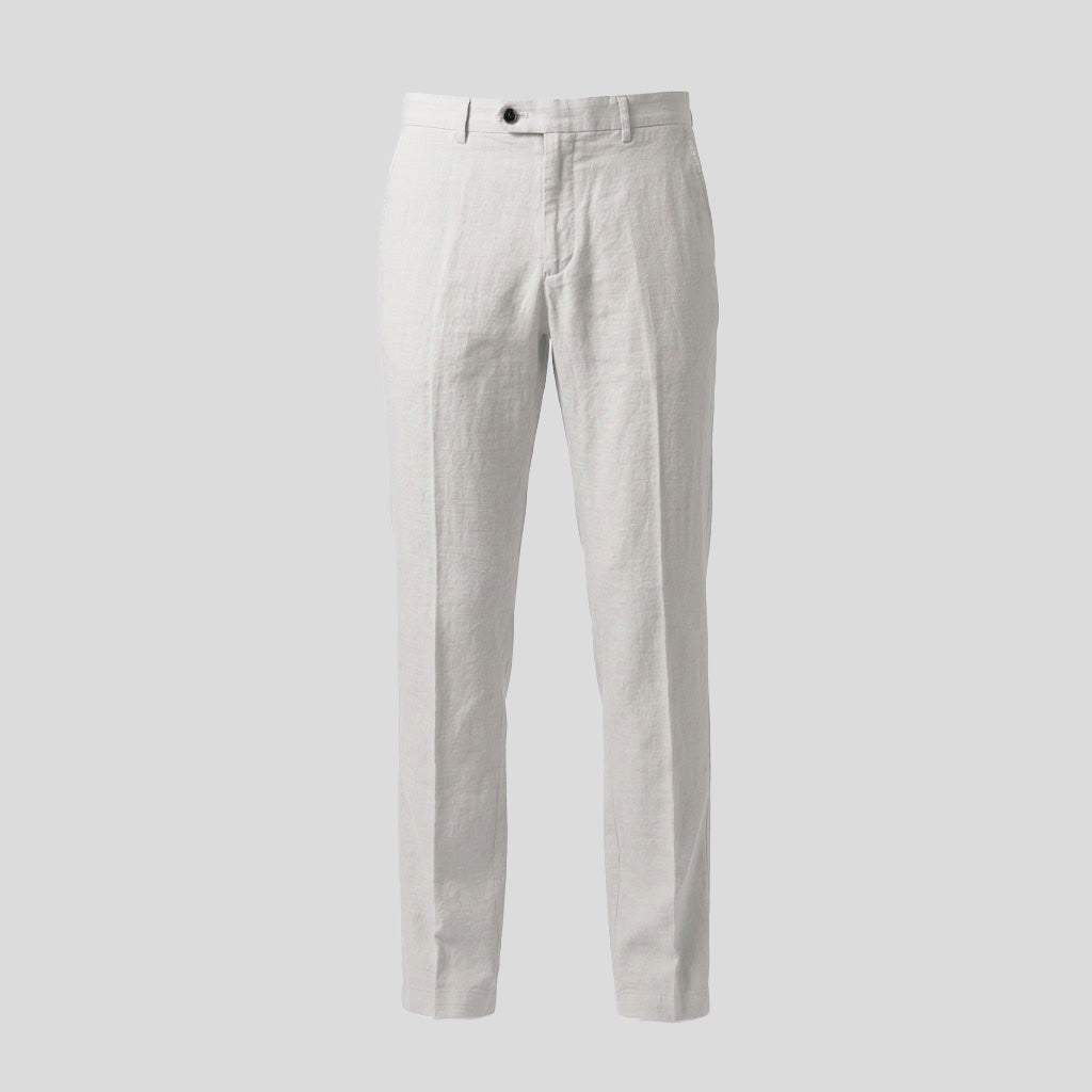 NAVILIGIO CHINO TROUSERS - LIGHT BEIGE