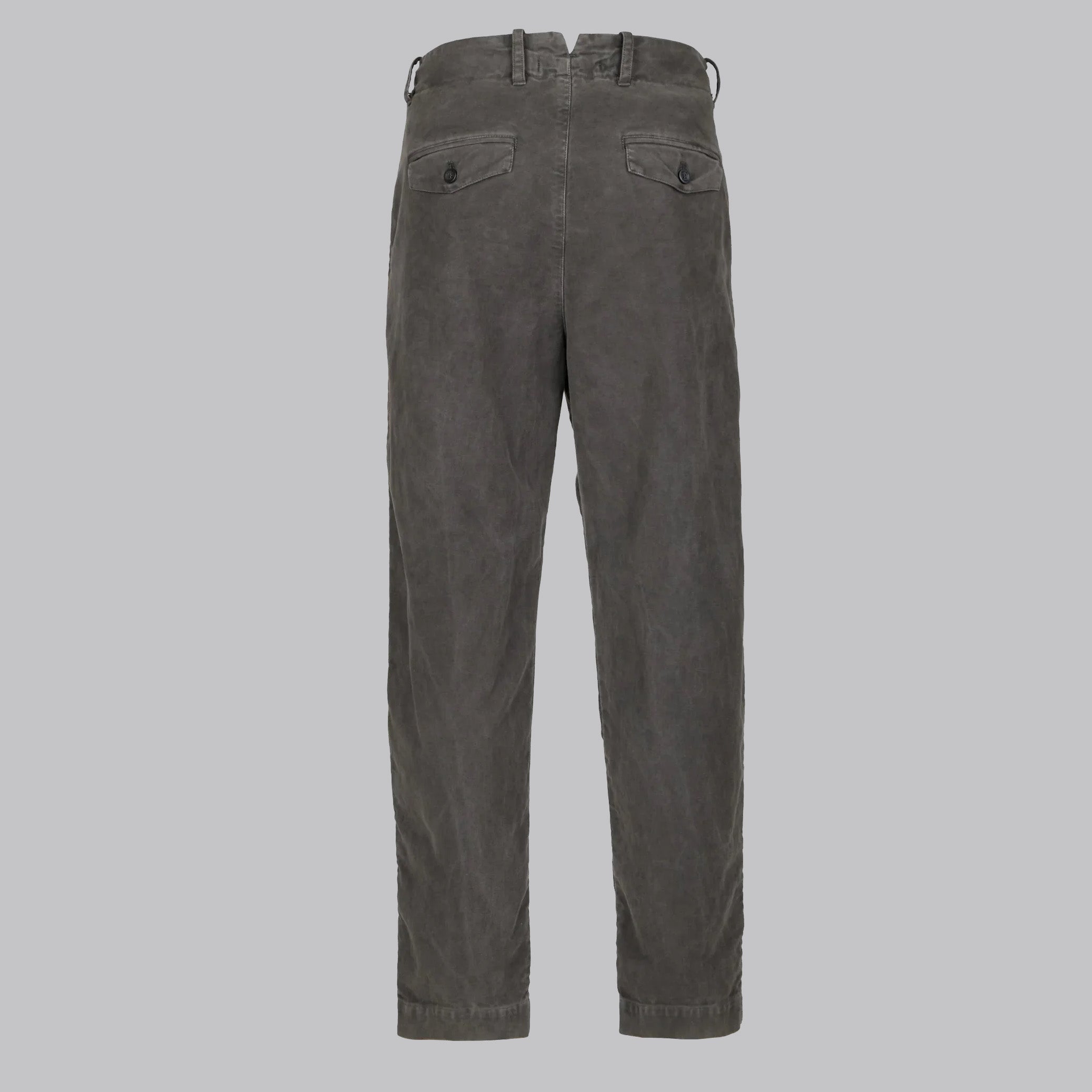 HANNES ROETHER DRAWSTRING TROUSERS - ALIEN