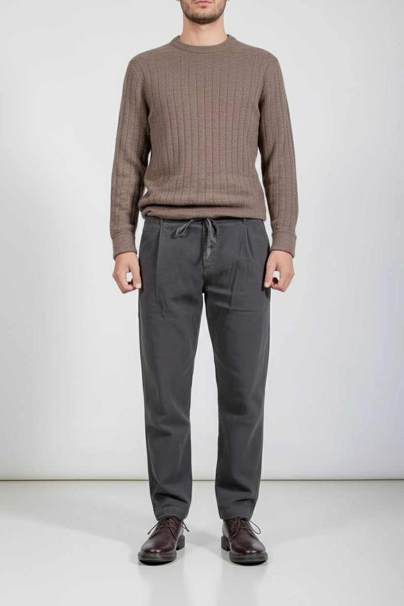 HANNES ROETHER DRAWSTRING TROUSERS - ALIEN CD