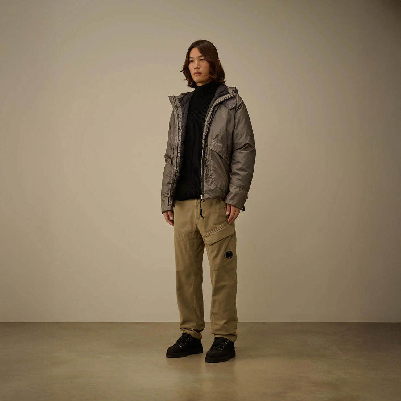 MOLESKIN CARGO PANTS - FALLEN ROCK