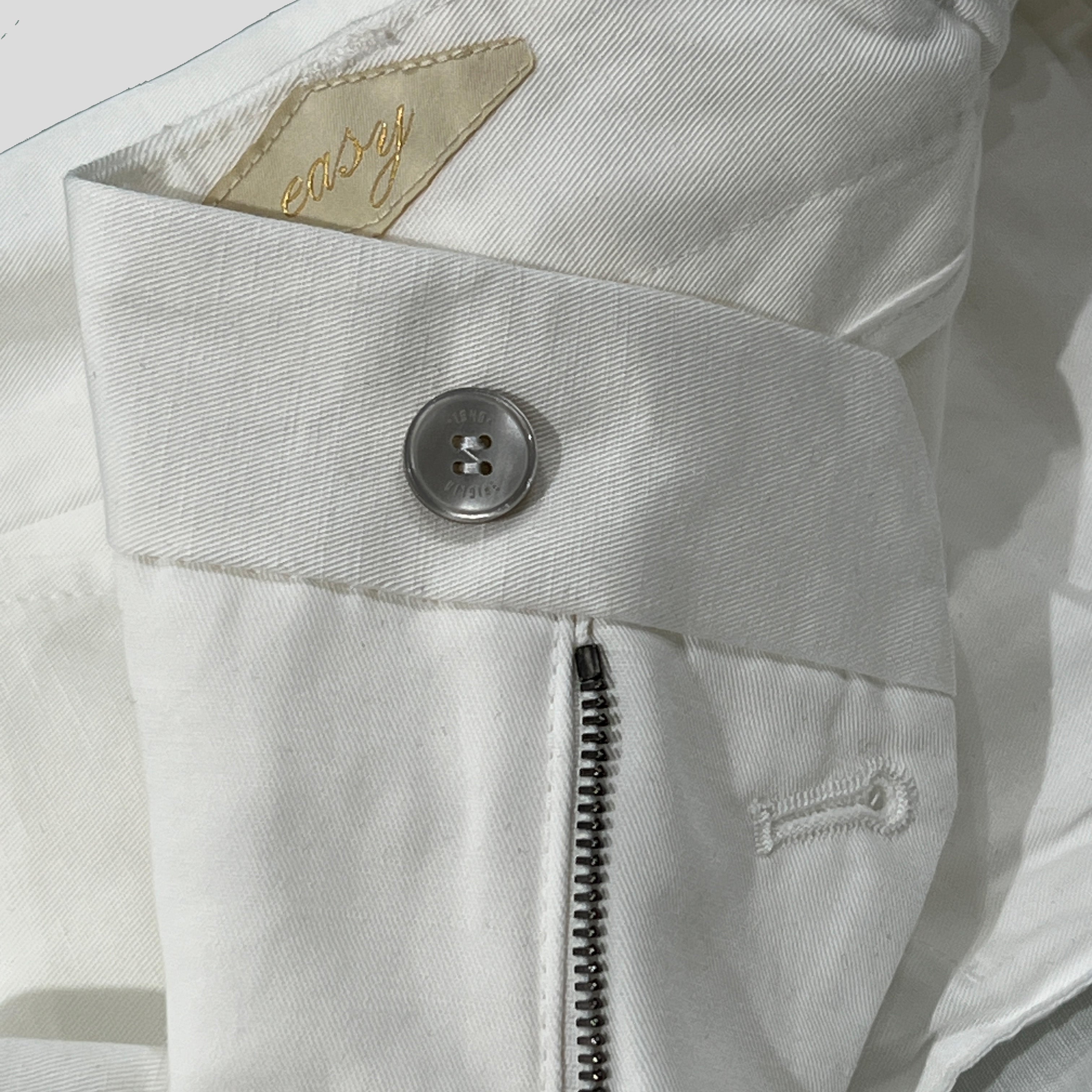 PORTOFINO TROUSERS - CREAM WHITE