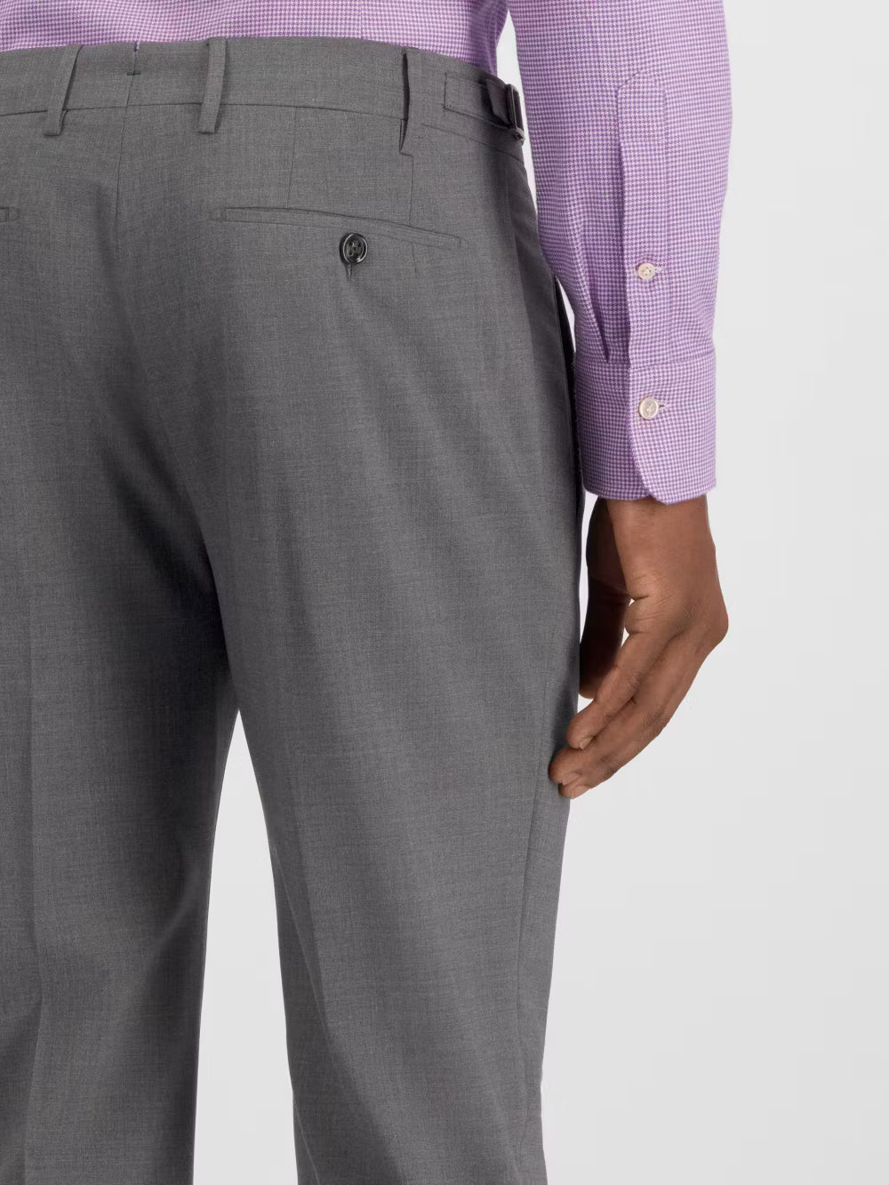 RETROLONG TROUSERS -  ANTRACITE