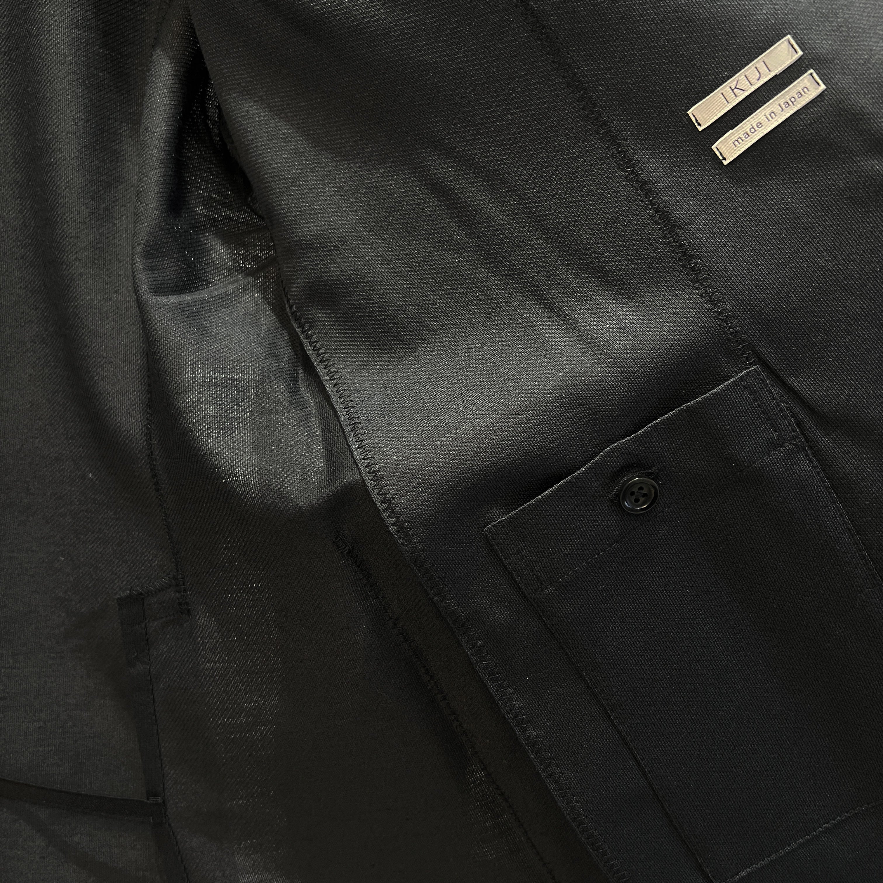 JAPANESE COTTON JACKET - CHARCOAL