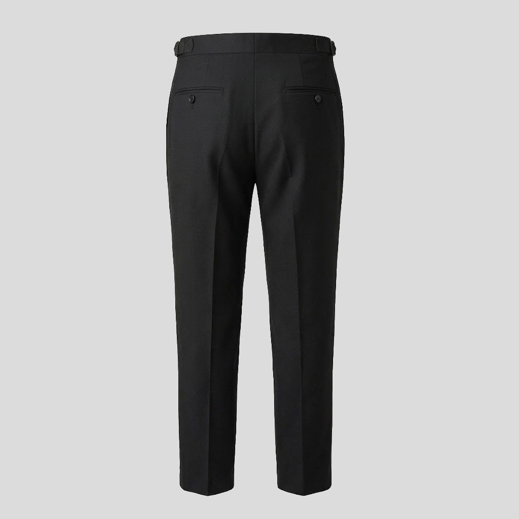 PLEATED TROUSERS - CHARCOAL