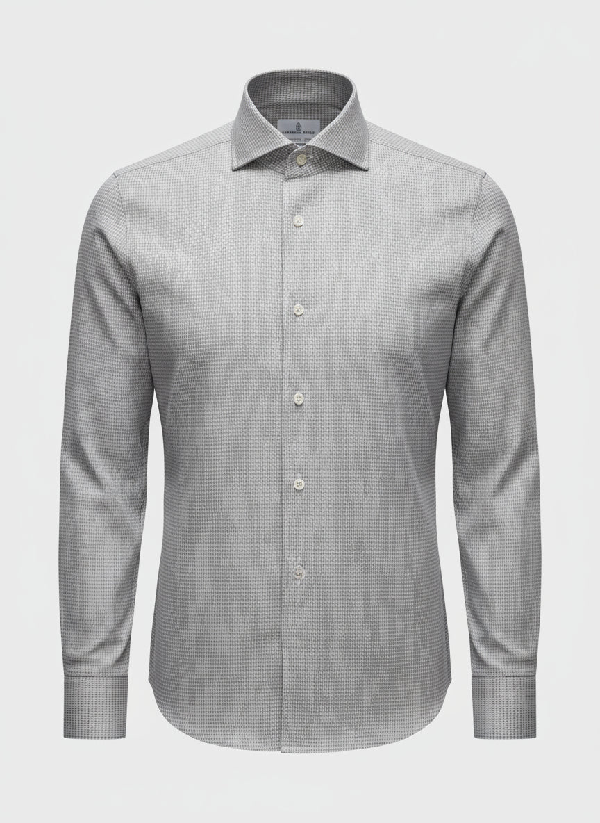 FLANNEL SHIRT - LIGHT GREY