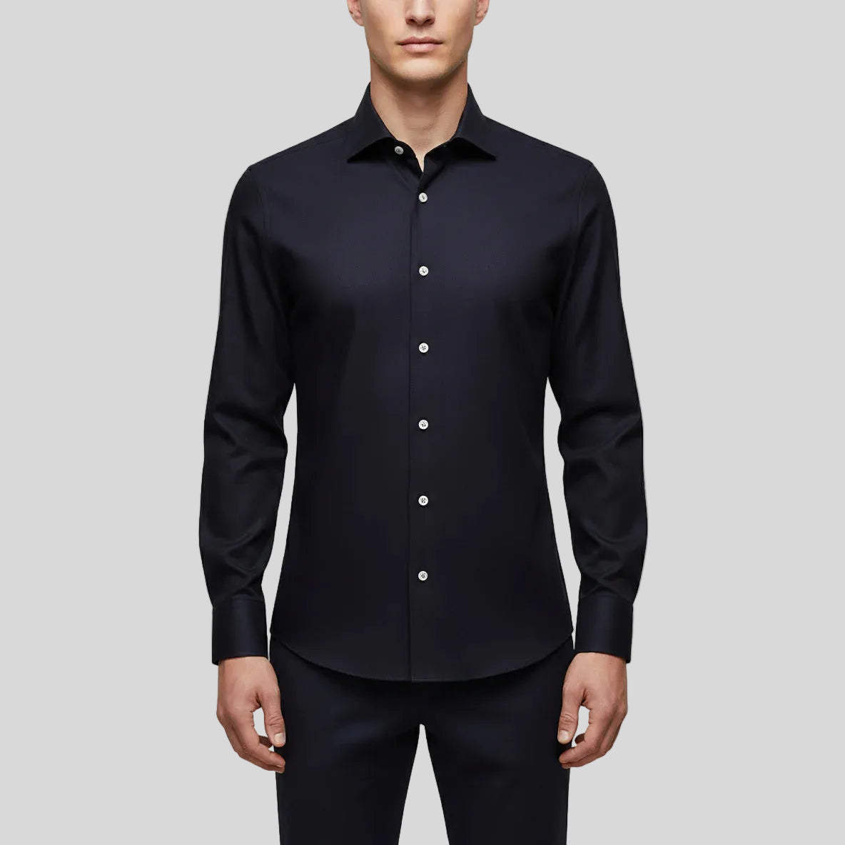 STRETCH SHIRT - NAVY