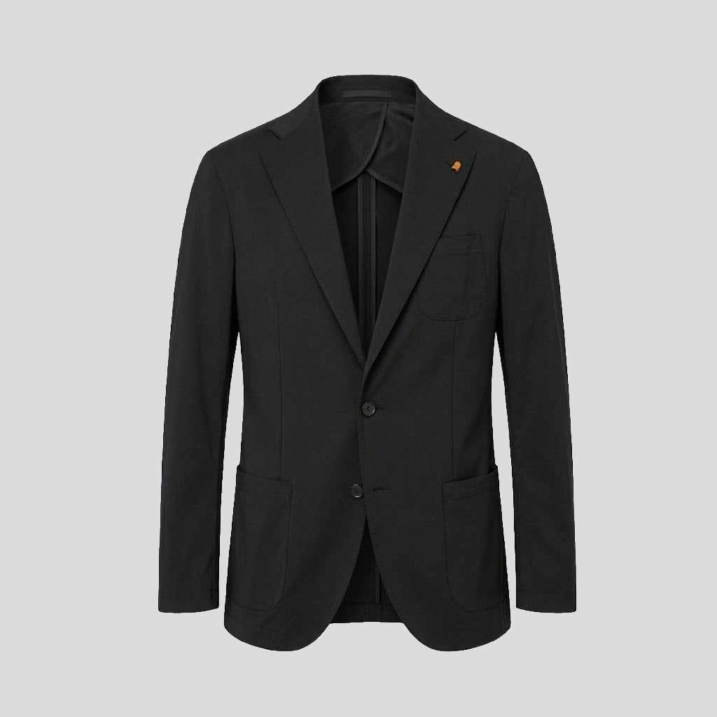 SOFFIO NYLON BLAZER - BLACK
