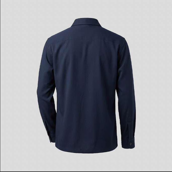 TECHNO PERFORMANCE SHIRT - BLUE NAVY