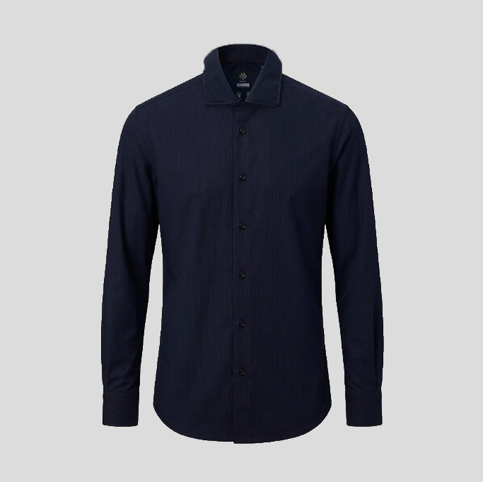 TECHNO PERFORMANCE SHIRT - BLUE NAVY