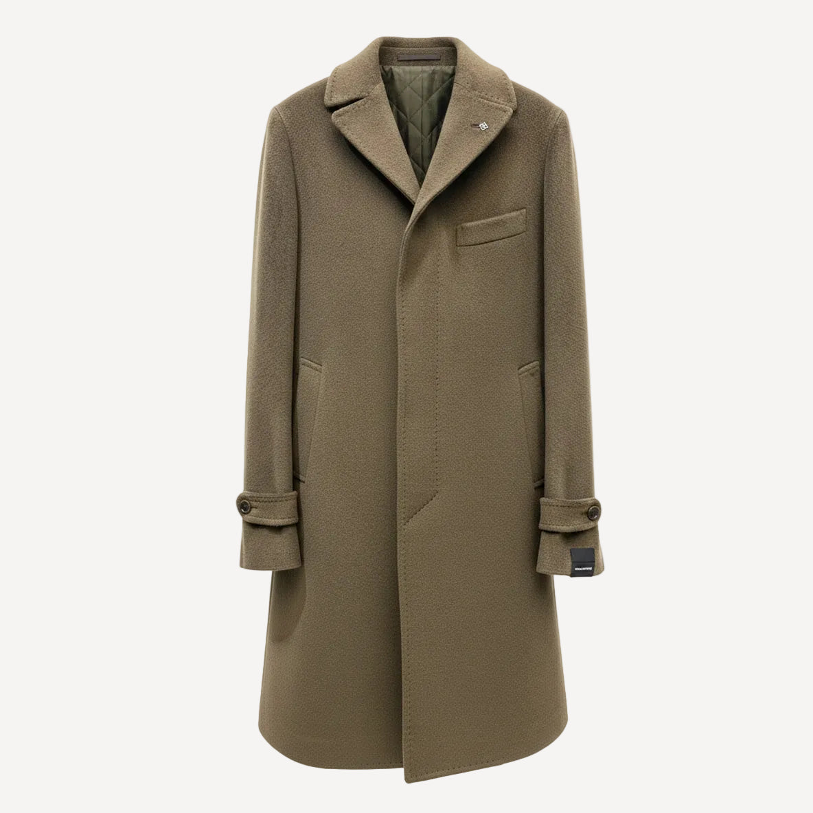 THOMAS WOOL COAT - GREEN