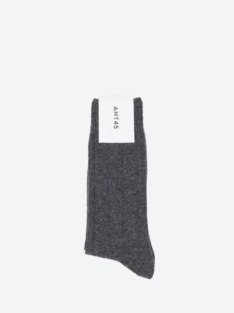 VANCOUVER CASHMERE BLEND SHORT SOCKS - MED GREY