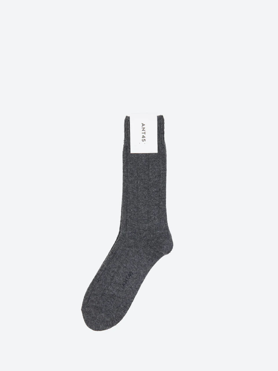 VANCOUVER CASHMERE BLEND SHORT SOCKS - MED GREY