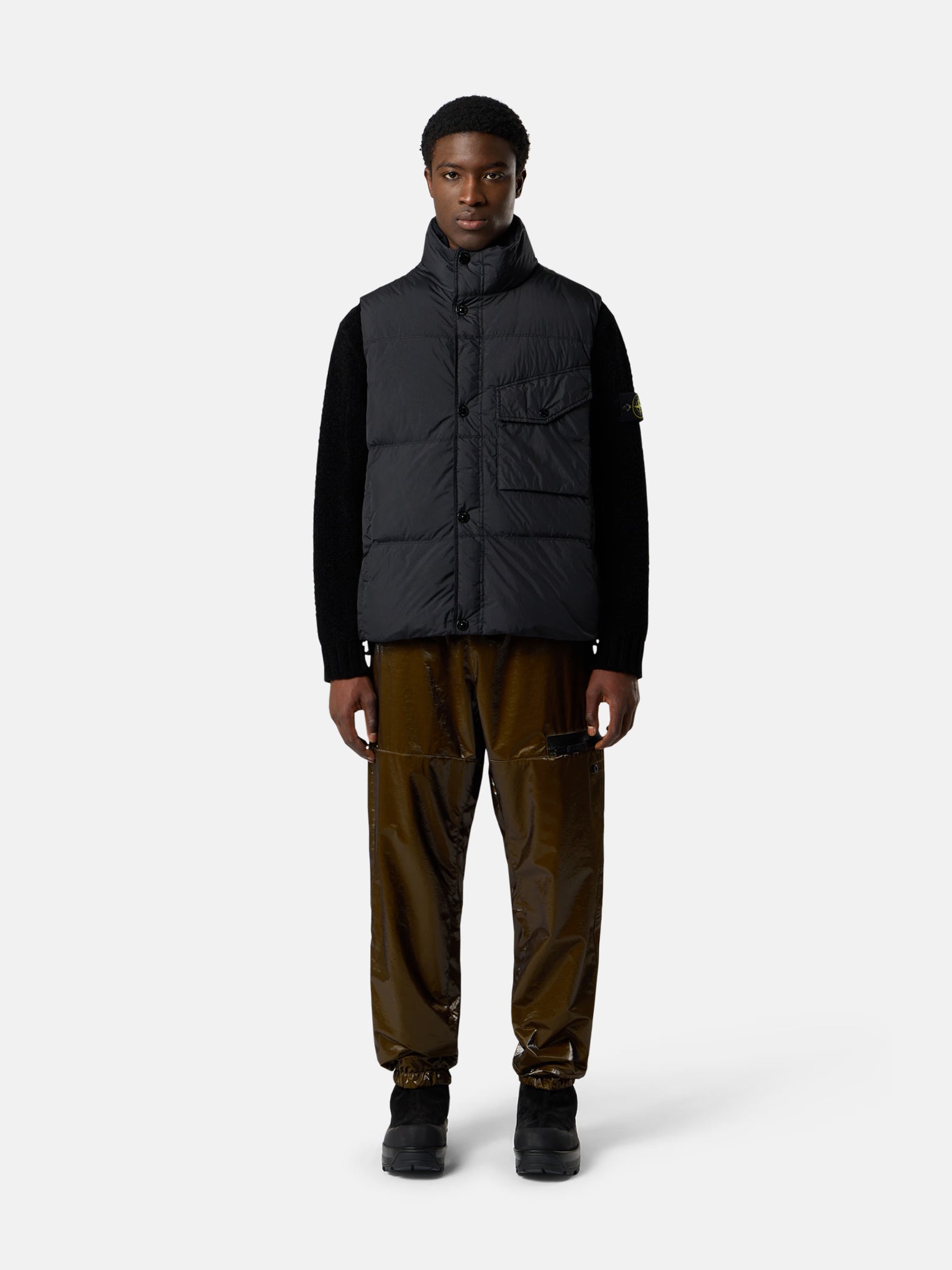 CRINKLE REPS NY DOWN VEST