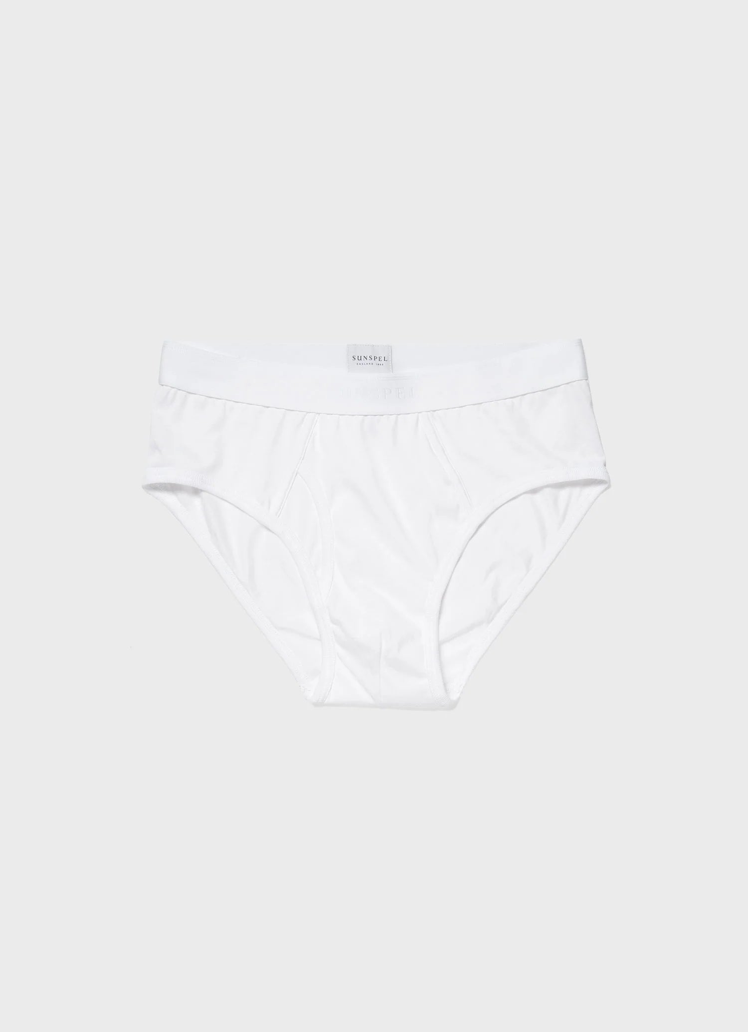 Superfine Cotton Briefs - White
