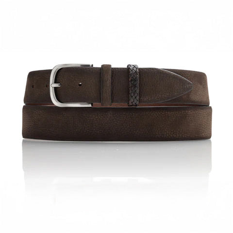 NUBUCK BELT IN MORO