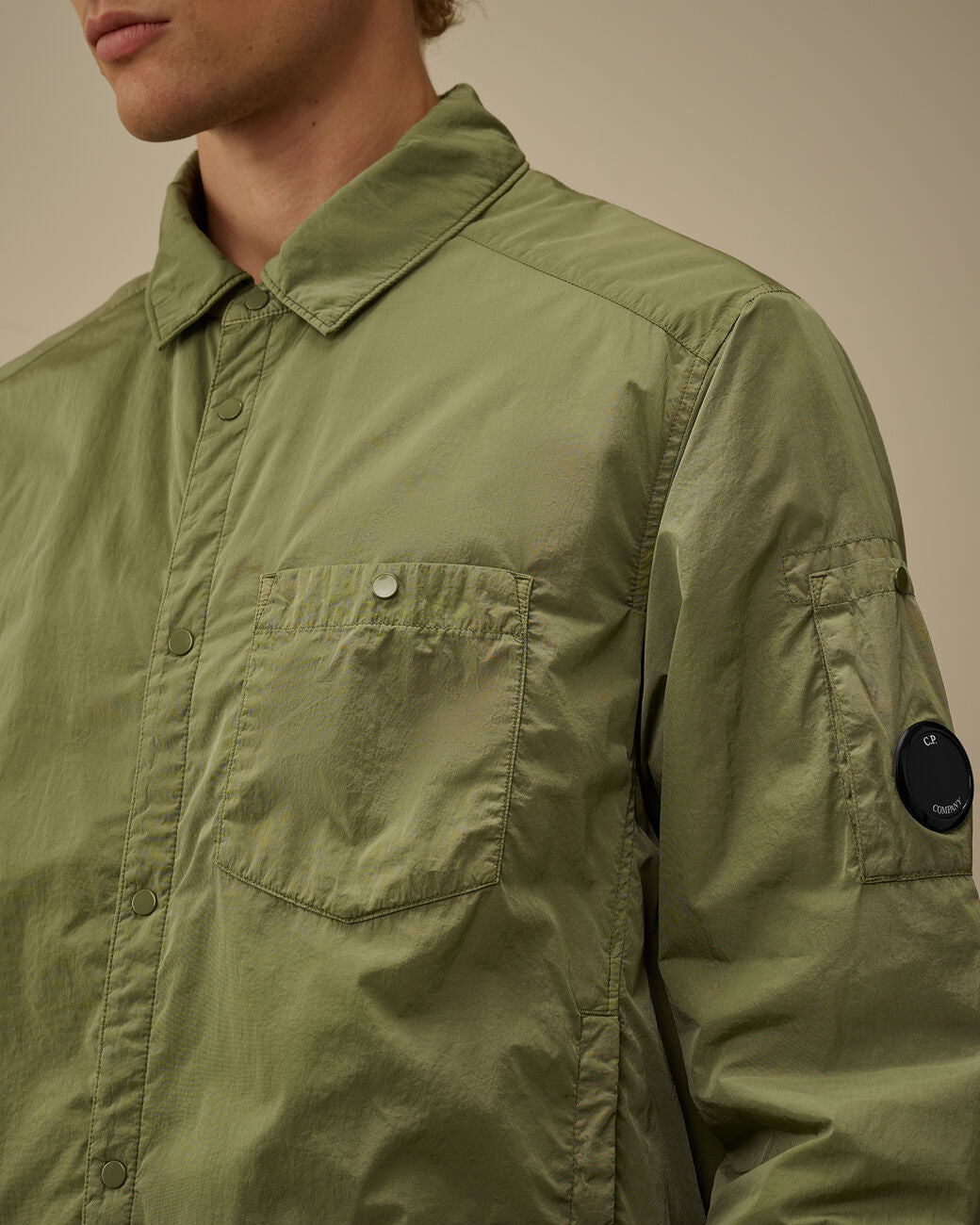 CHROME-R BUTTON OVERSHIRT