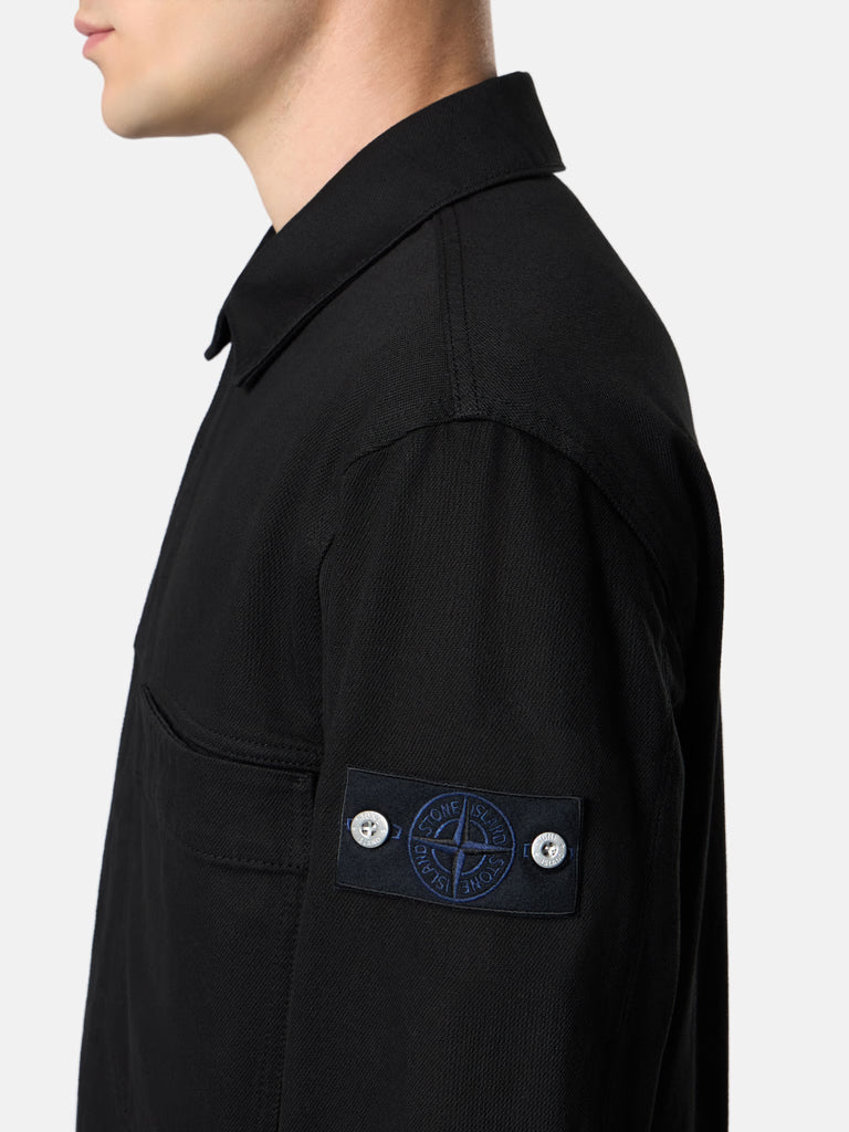 BLACK COACH JACKET BULL DENIM