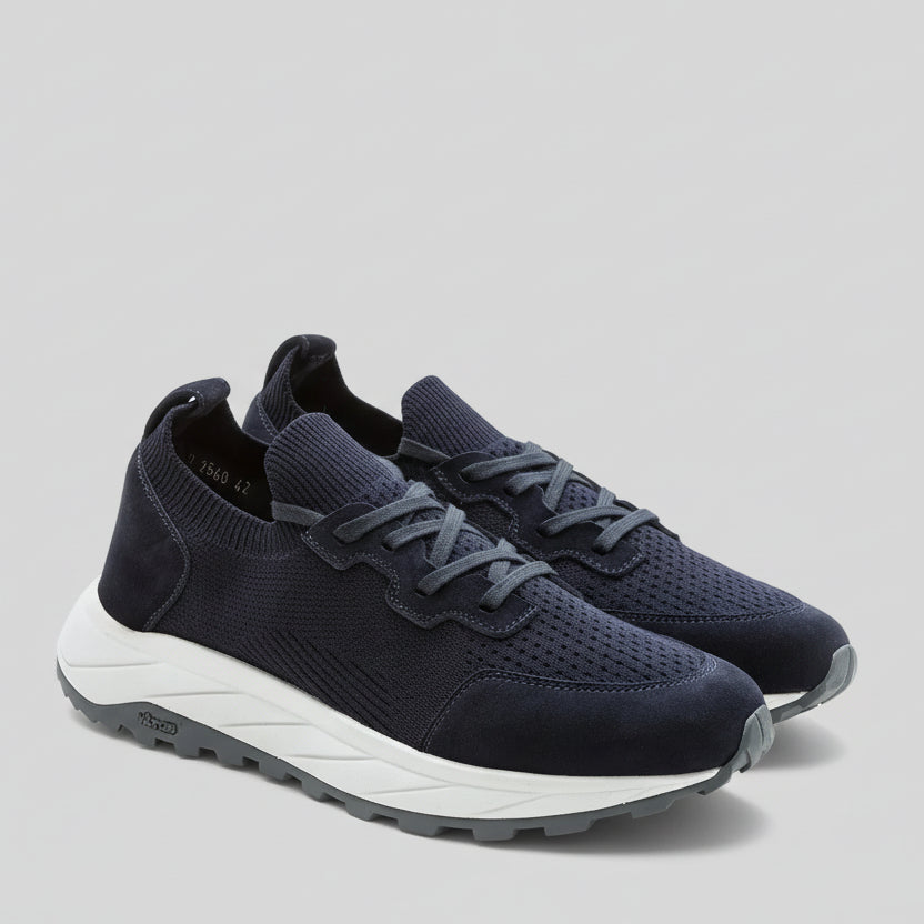 VIBRAM STRETCH SNEAKER - BLUE