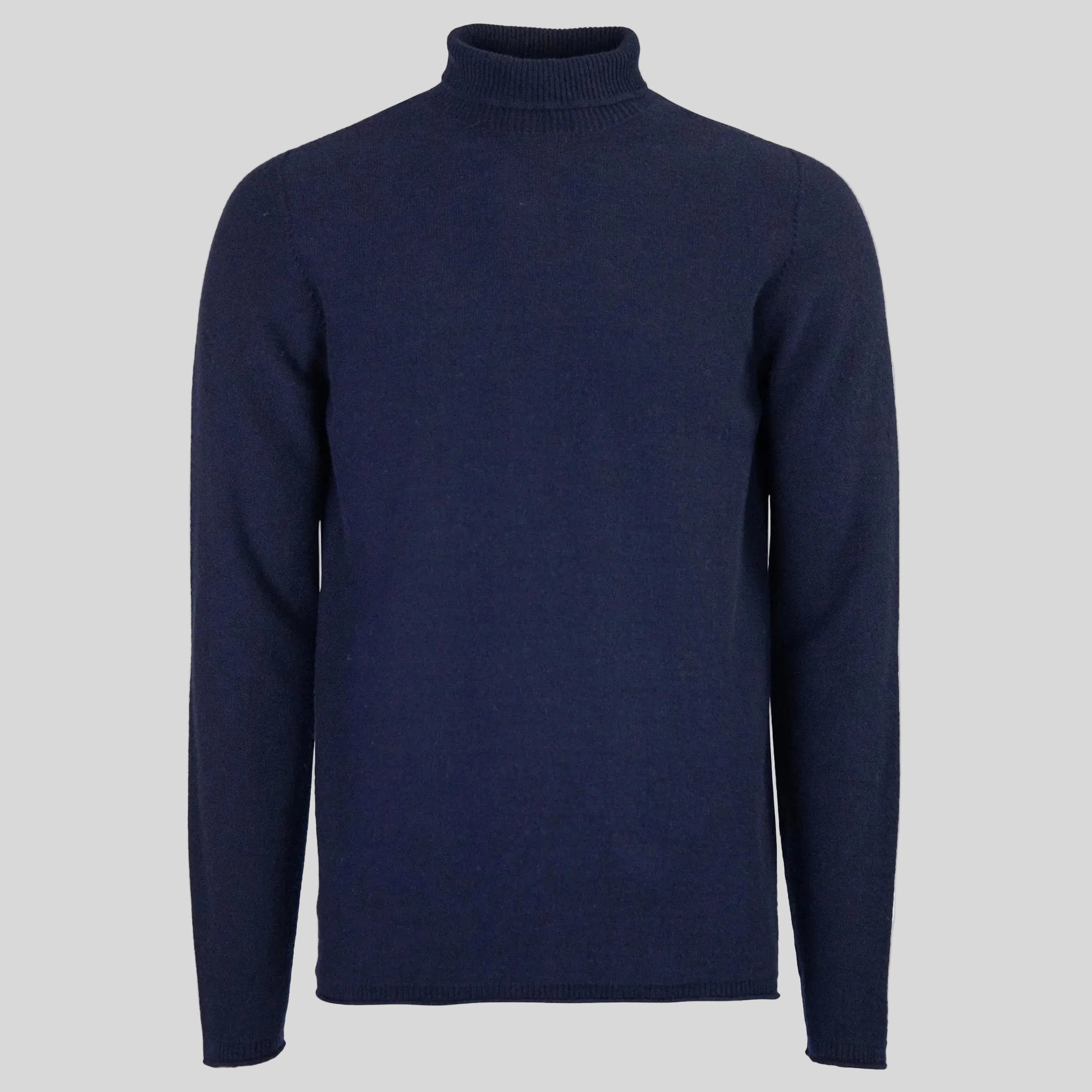 HANNES ROETHER ROLL NECK SWEATER - TORNADO
