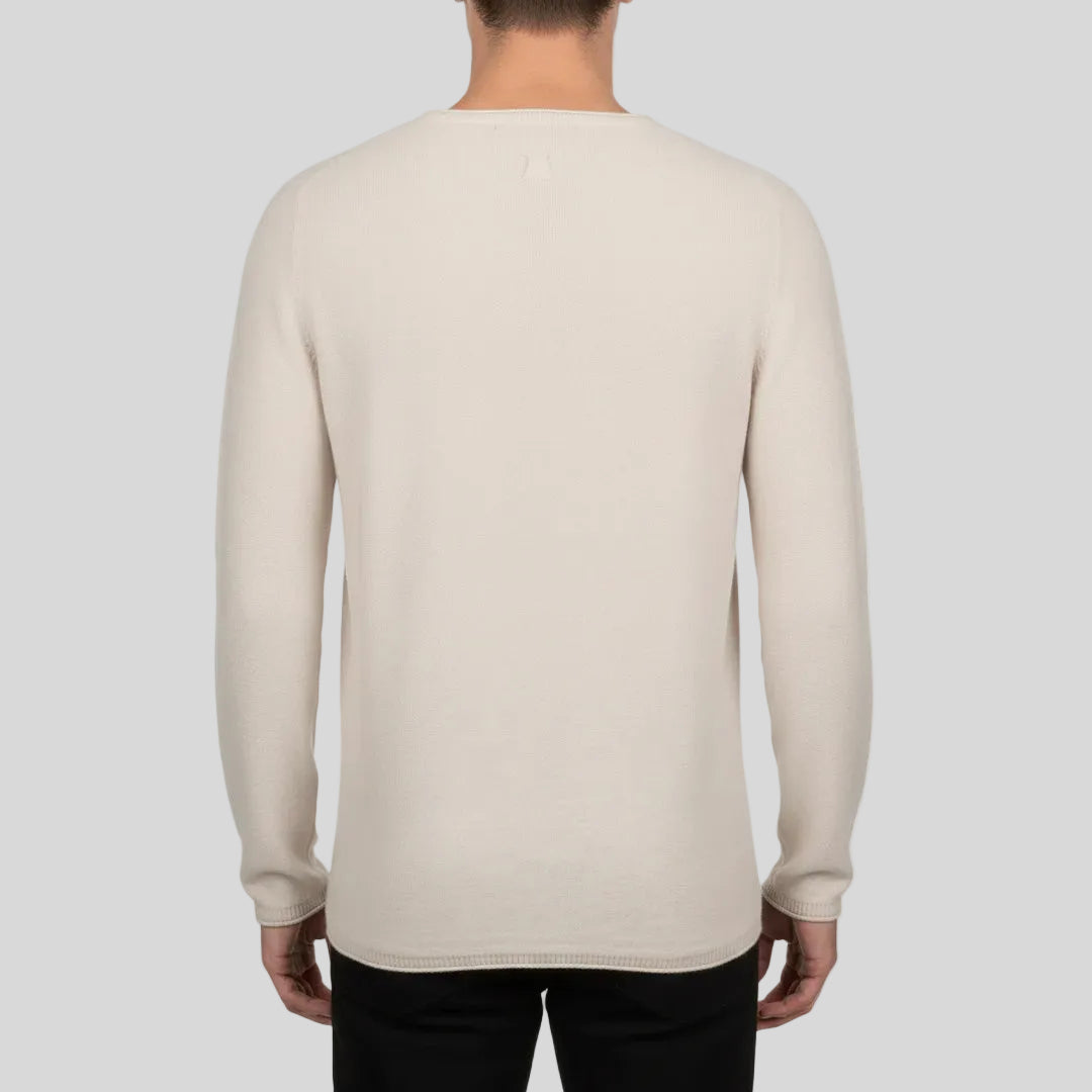 HANNES ROETHER MERINO CASHMERE PULLOVER - BLITZ