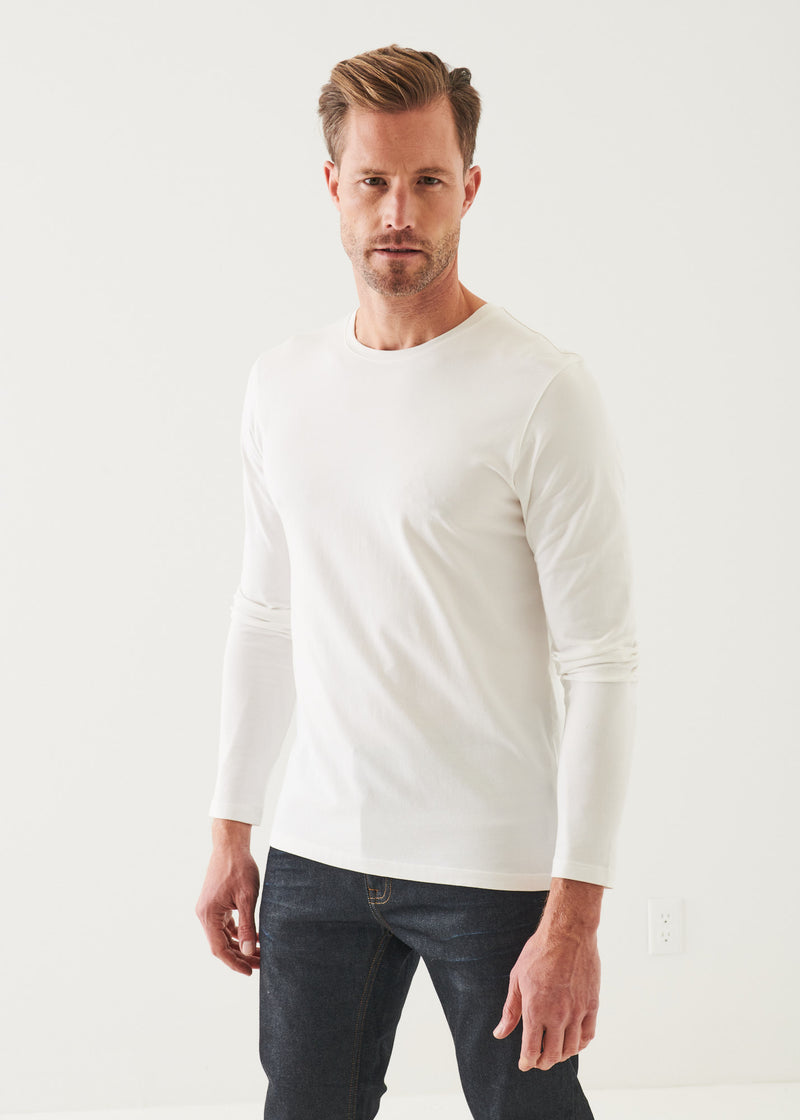 LONG SLEEVE T-SHIRT - WHITE